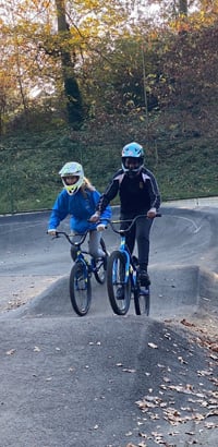 Our Charities - children on BMX bikes